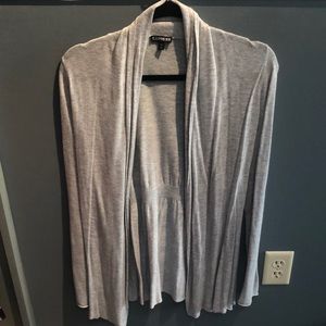 EXPRESS Lightweight Gray Cardigan